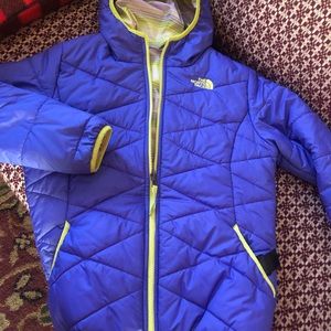 The North Face reversible girls large jacket